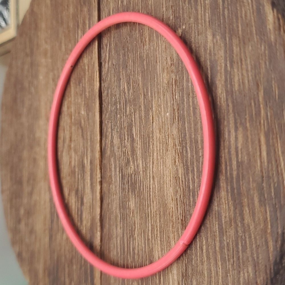 Salmon red retro bracelet slider‎ B0403